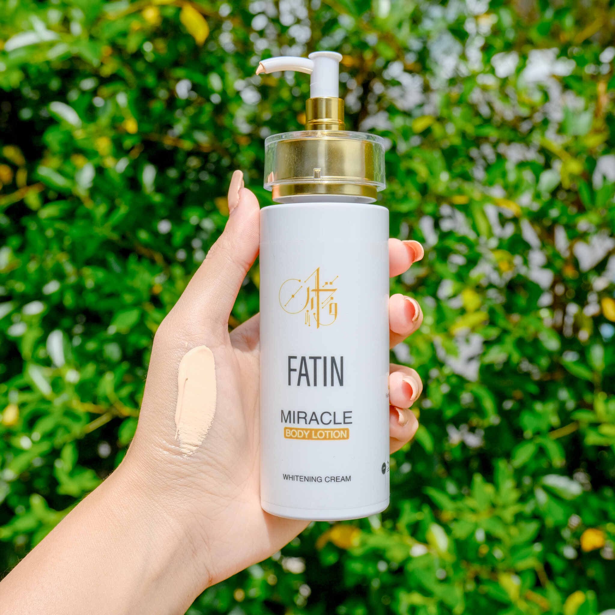 Fatin Miracle Body Lotion Whitening Cream - ภาพที่ 9