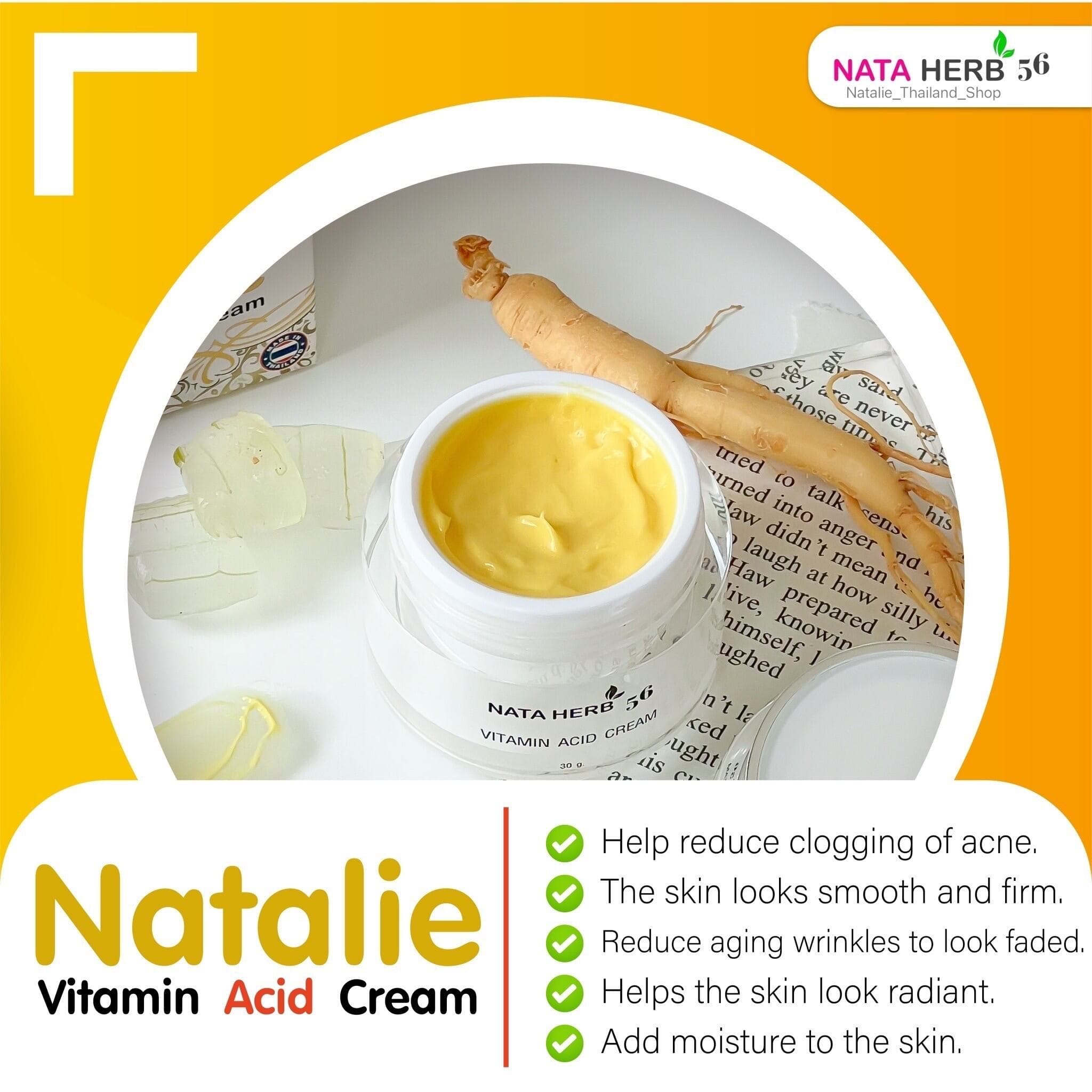Natalie vitamin acid cream - ภาพที่ 7