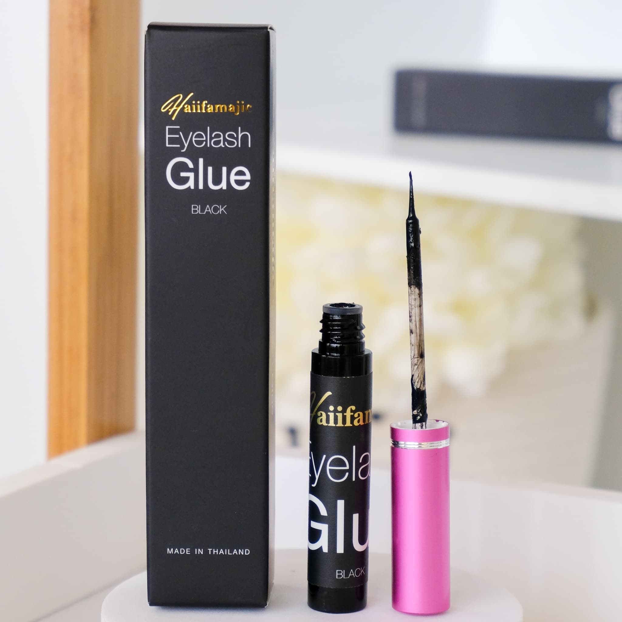 HF Eyelash Glue Blue & White - ภาพที่ 4