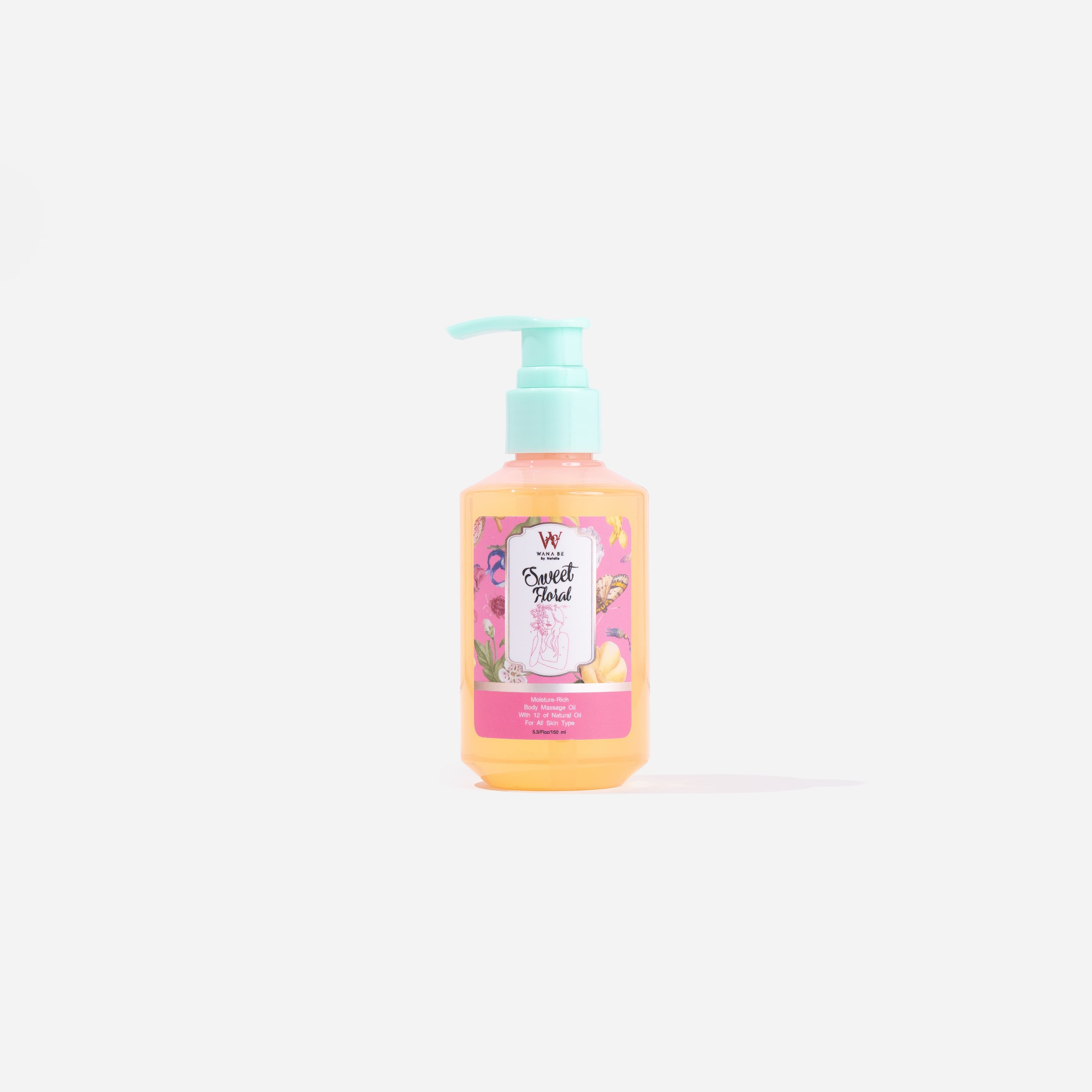 WANA BE Moisture Rich Body Massage Oil 150ml. - ภาพที่ 4