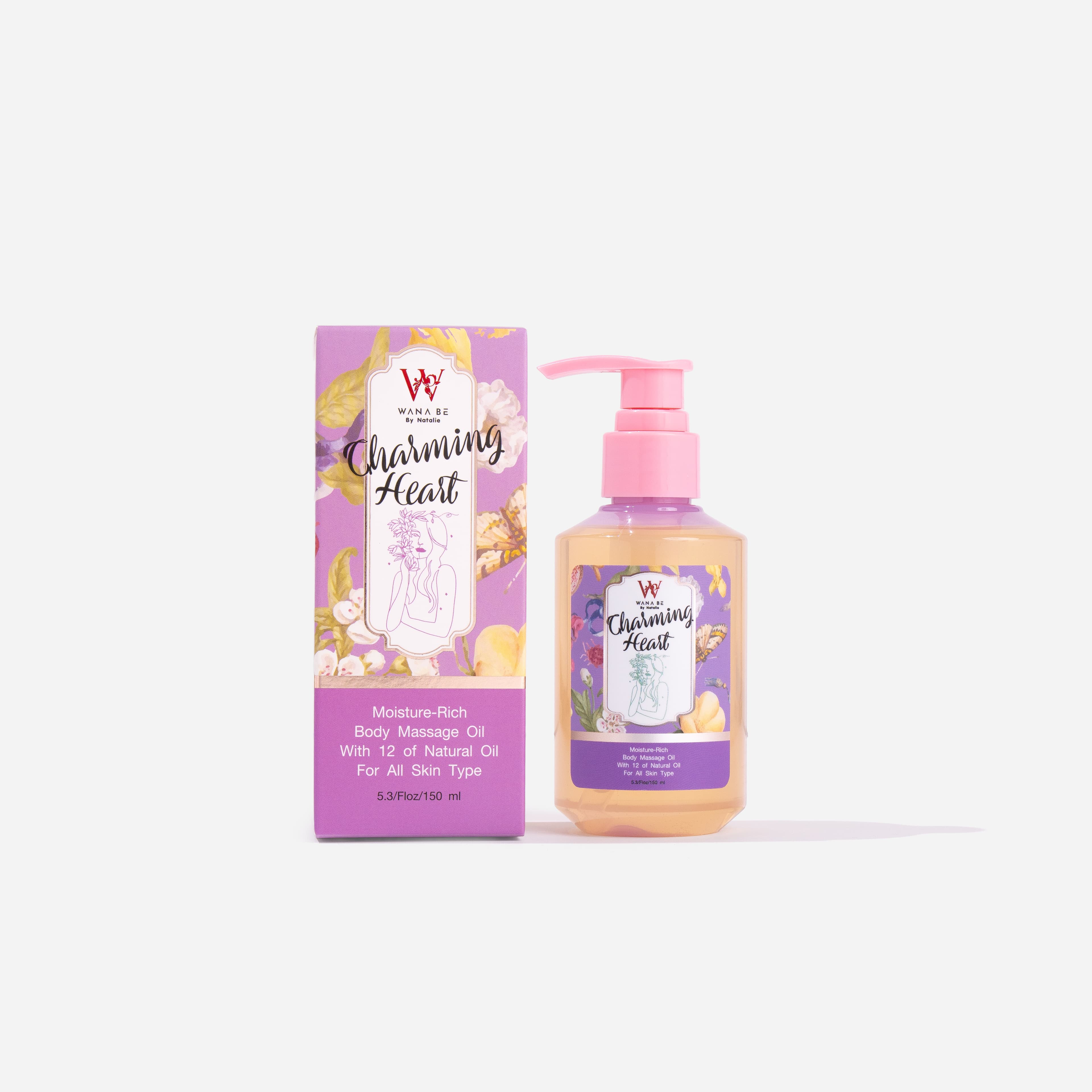 WANA BE Moisture Rich Body Massage Oil 150ml. - ภาพที่ 5