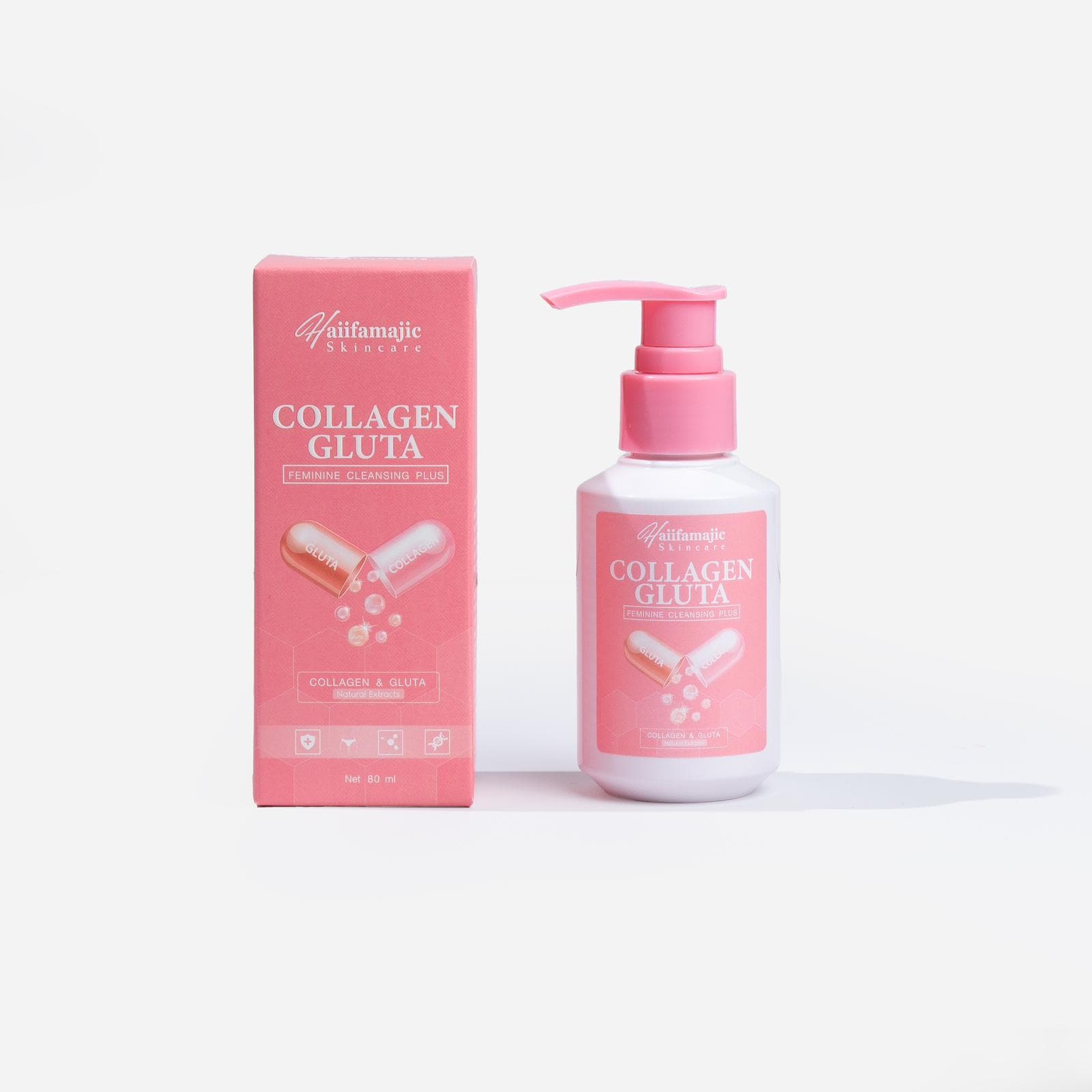 HF Feminine Cleansing Plus Collagen Gluta 80ml.