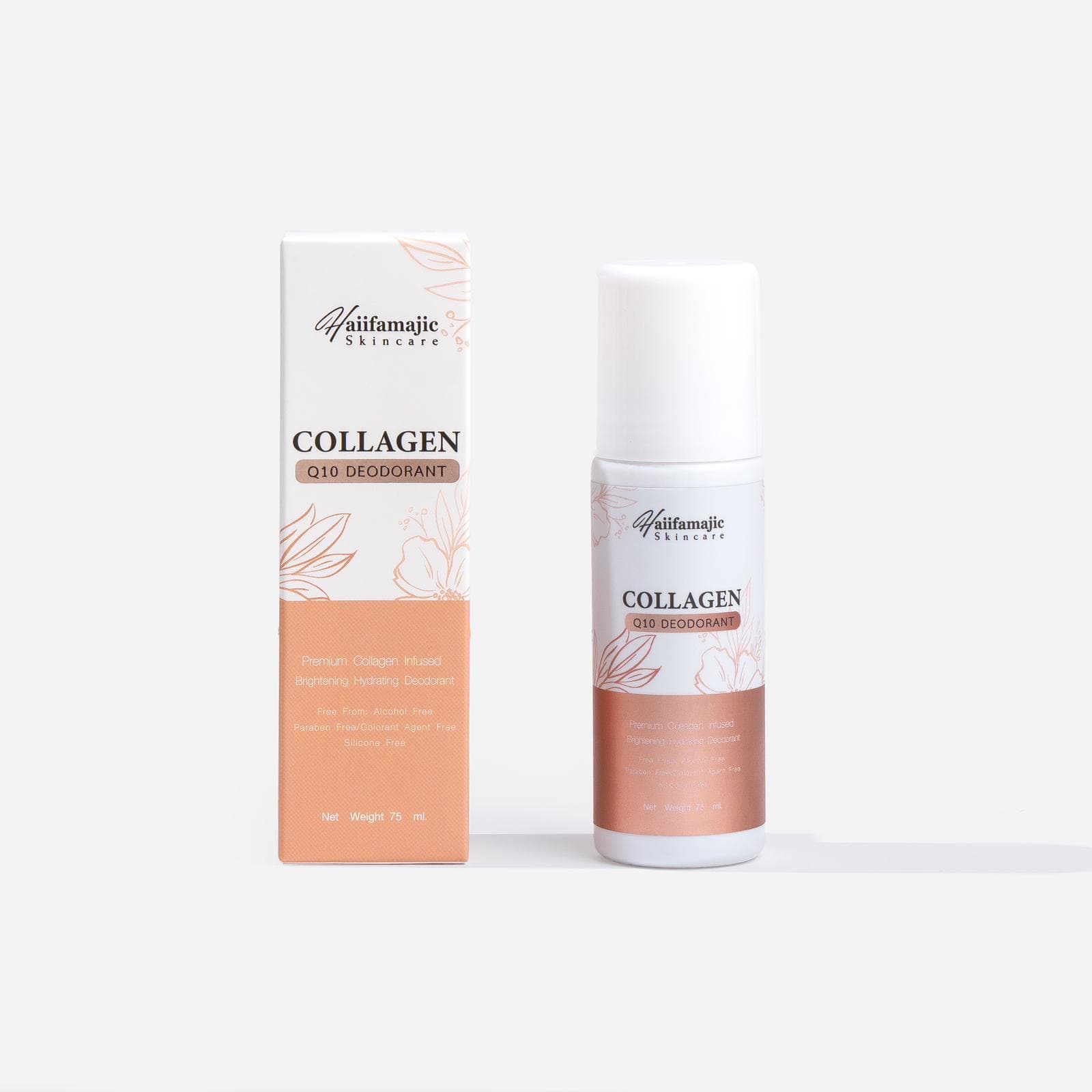 HF Skincare Collagen Q10 Deodorant 75ml.