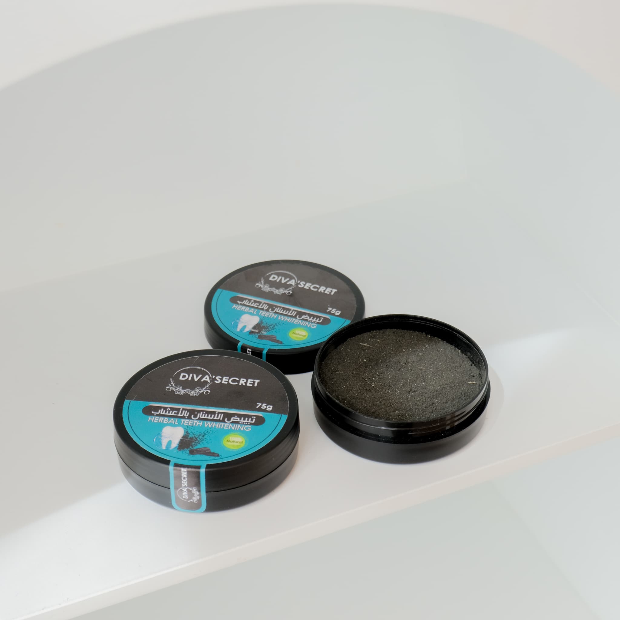 Diva'secret herbal teefth whitening 60g. - ภาพที่ 3