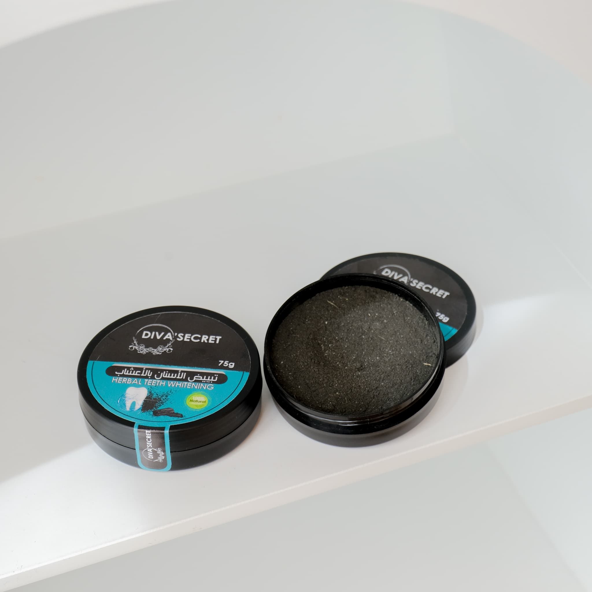 Diva'secret herbal teefth whitening 60g. - ภาพที่ 6