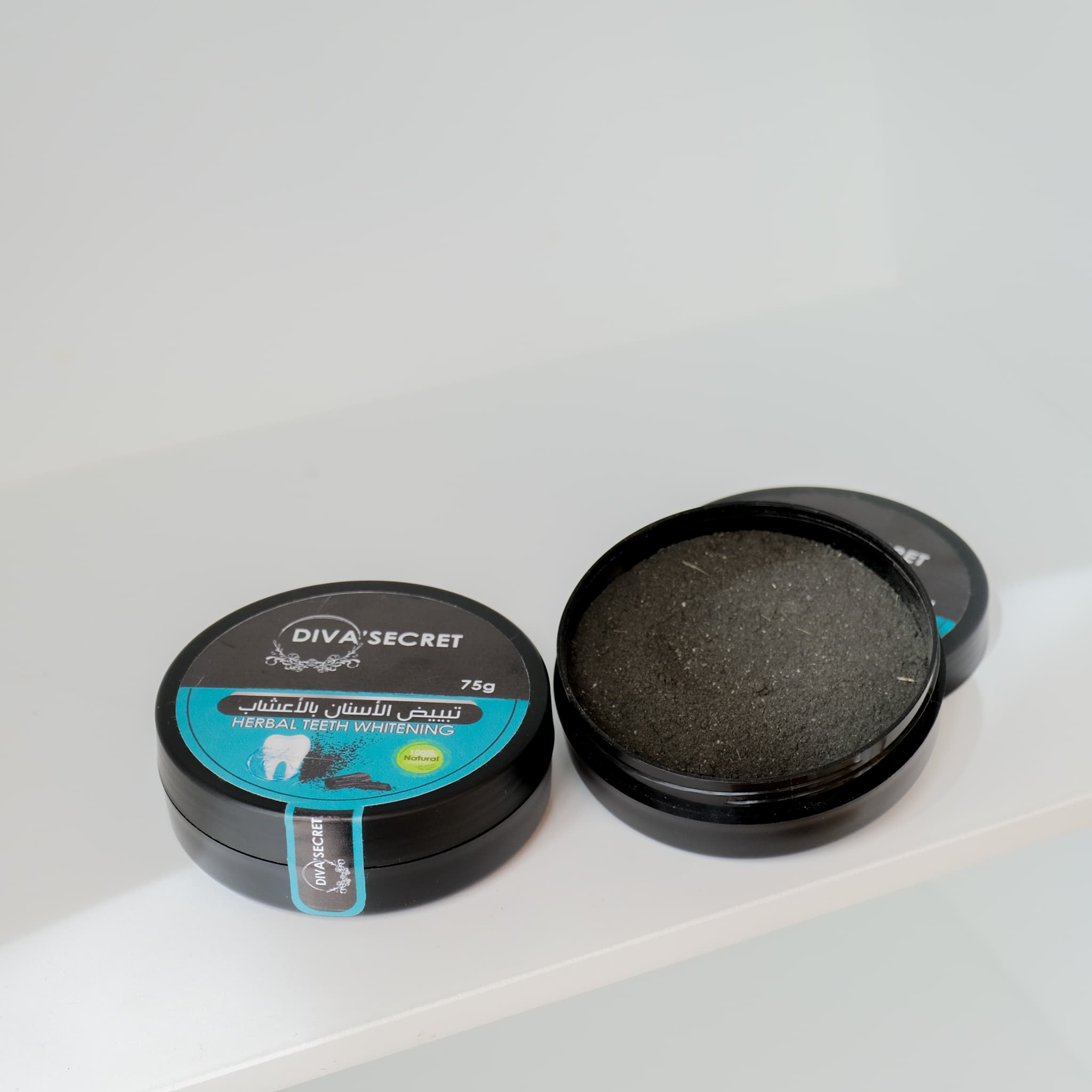 Diva'secret herbal teefth whitening 60g. - ภาพที่ 5