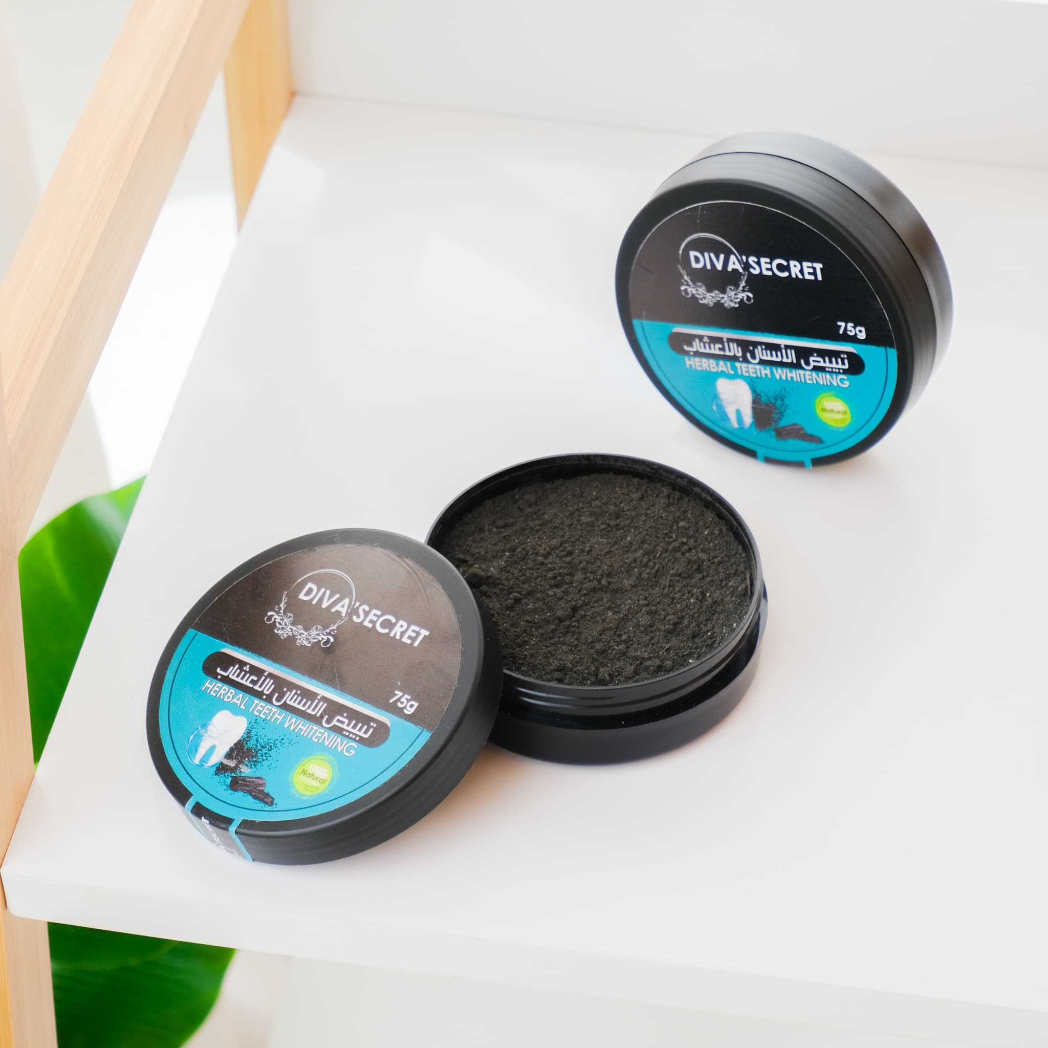 Diva'secret herbal teefth whitening 60g. - ภาพที่ 8