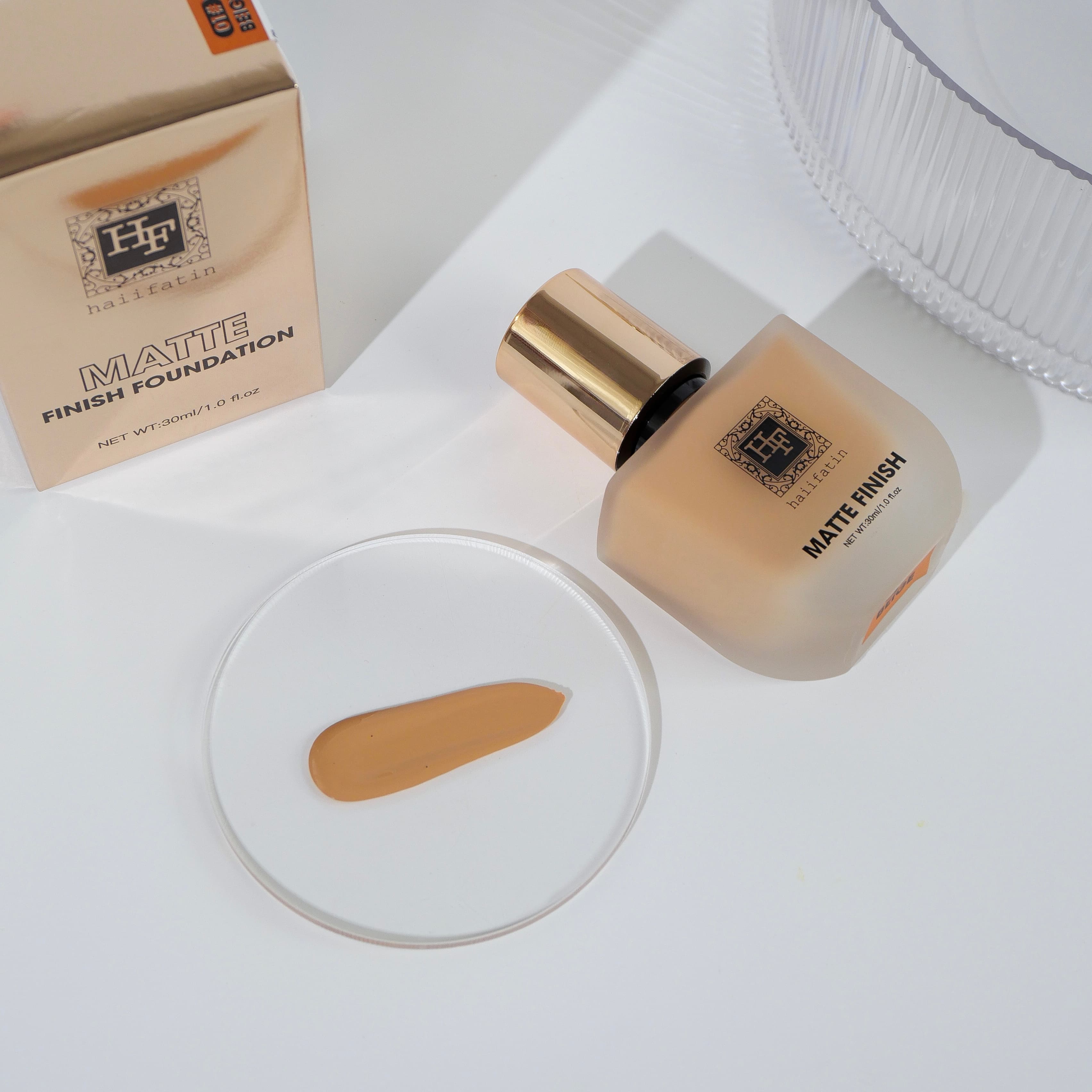 HF Matte Finish Foundation 30ml. - ภาพที่ 4