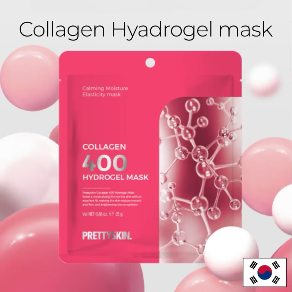 PRETTYSKIN SNAIL COLLAGEN 400 HYDROGEL MASK