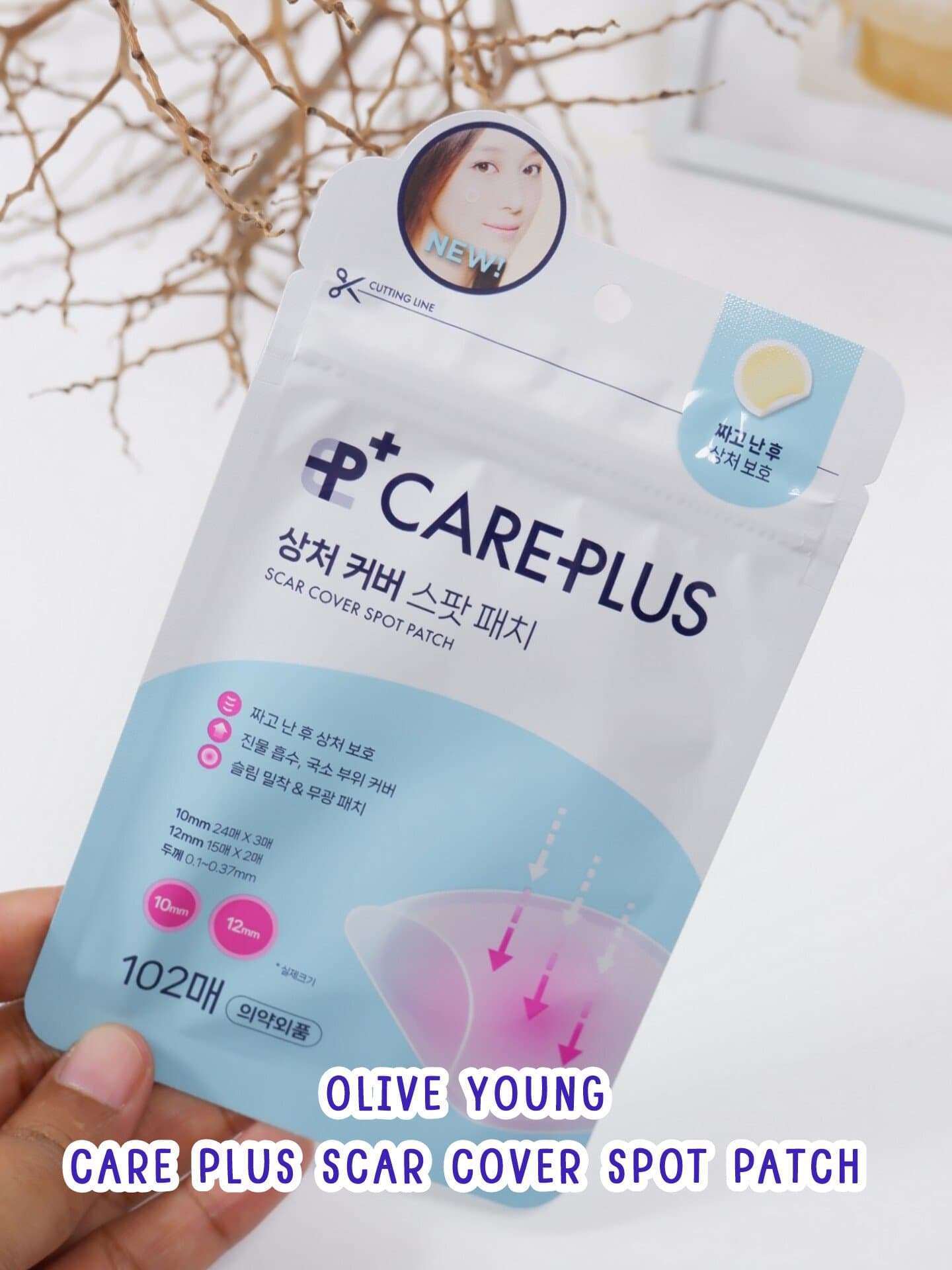 CAREPLUS SCAR COVER SPOT PATCH