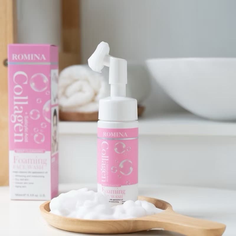 ROMINA COLLAGEN DEEP CLEANSING FOAMING FACE WASH - ภาพที่ 4