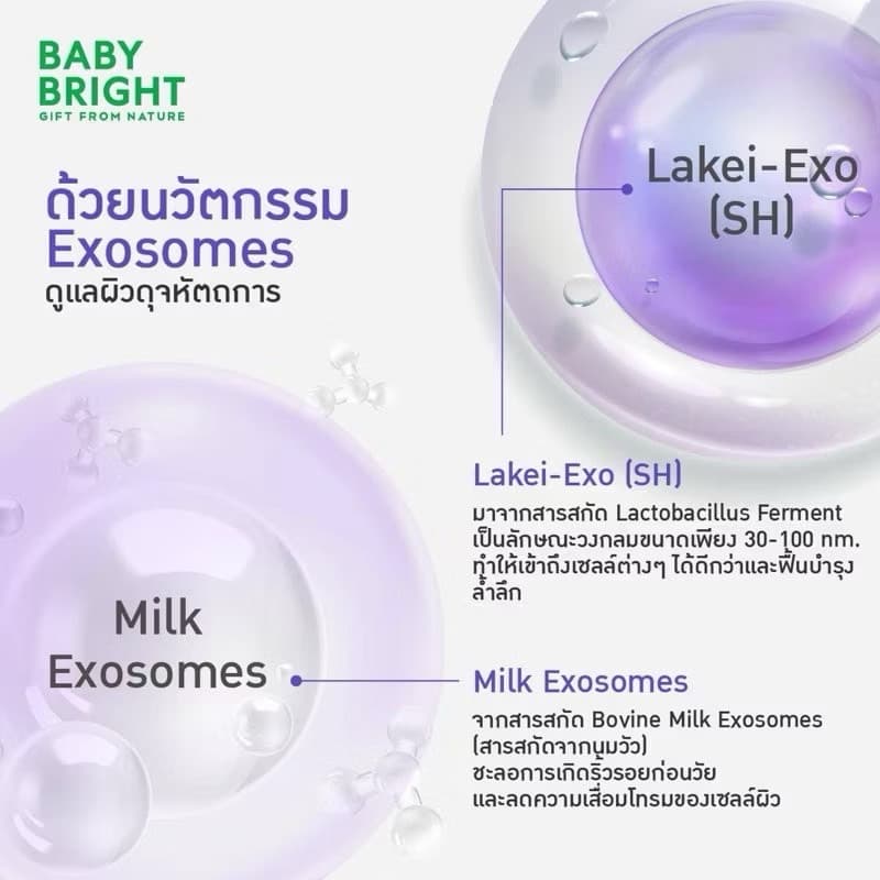 BABY BRIGHT EXOWHITE 8 HYA BOOSTER SERUM - ภาพที่ 6