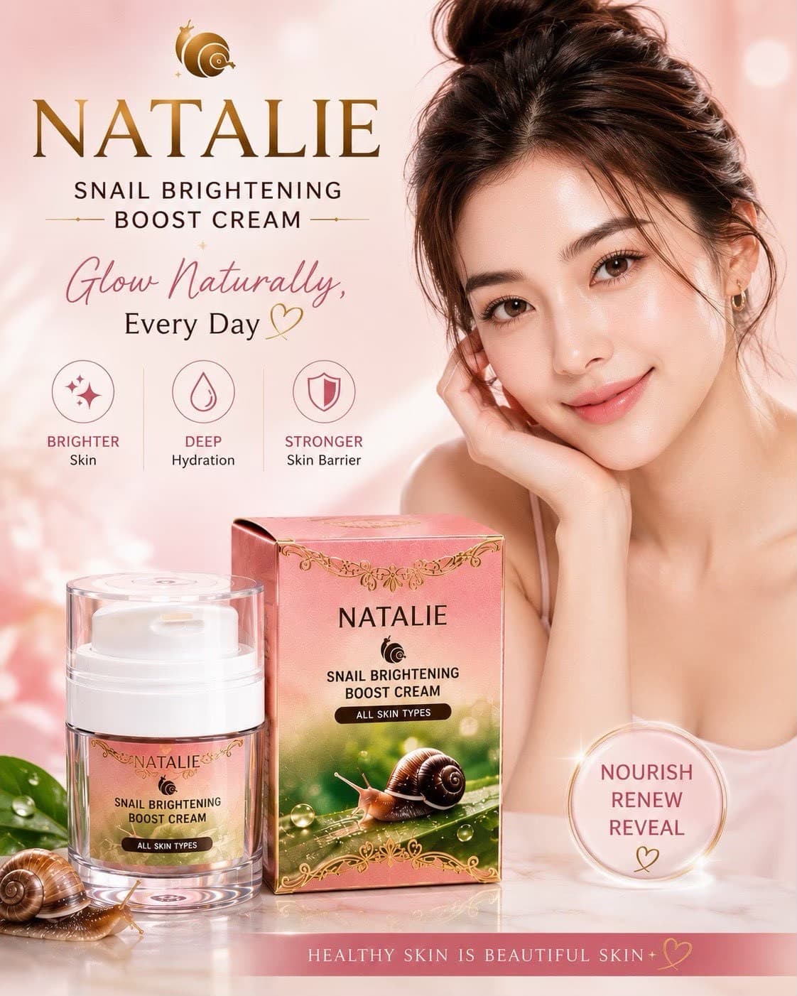 SNAIL BRIGTENING BOOST CREAM - ภาพที่ 2