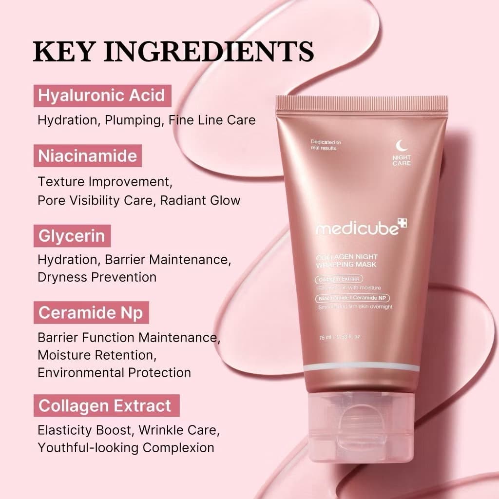 Medicube Collagen Night Wrapping Mask - ภาพที่ 4