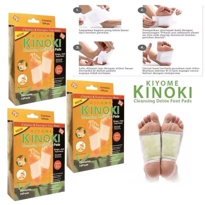 KINOKI CLEANSE & ENERGIZE FOOT PATCH - ภาพที่ 5