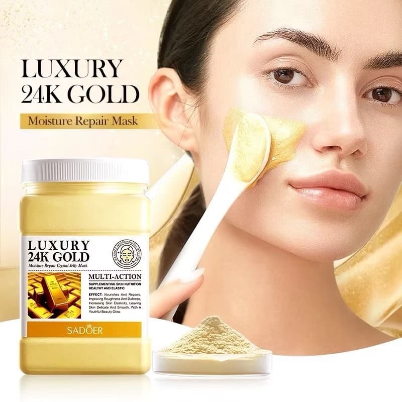 LUXURY 24K GOLD MOISTURE REPAIR CRYSTAL JELLY MASK