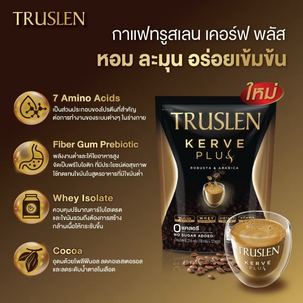 TRUSLEN KERVE PLUS ROBUSTA & ARABICA