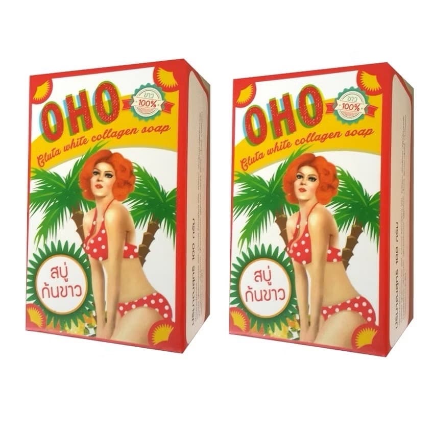 OHO GLUTA WHITE COLLAGEN SOAP - ภาพที่ 4