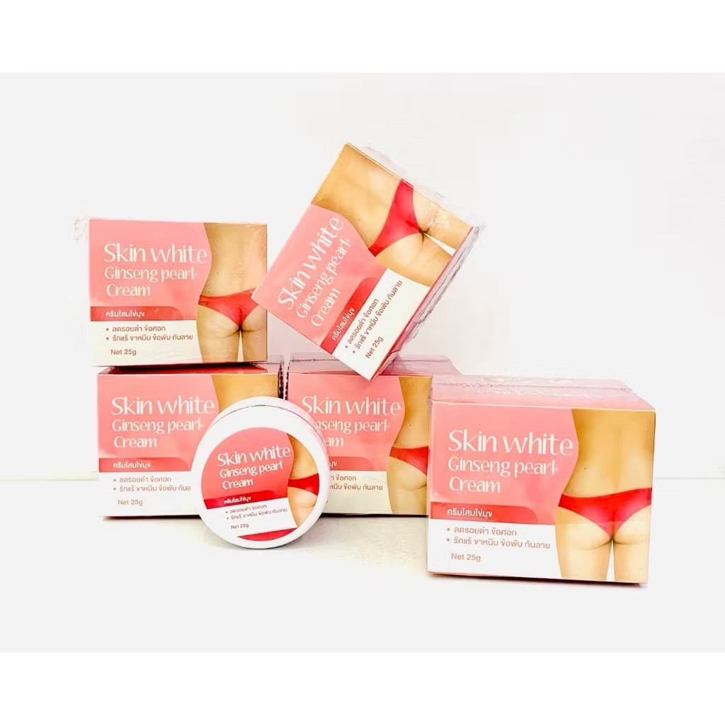 SKIN WHITE GINSENG PEARL CREAM - ภาพที่ 4