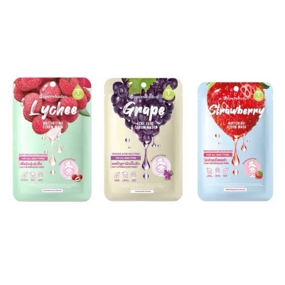 SUPERSHADES  ACNE CARE SERUM MASK