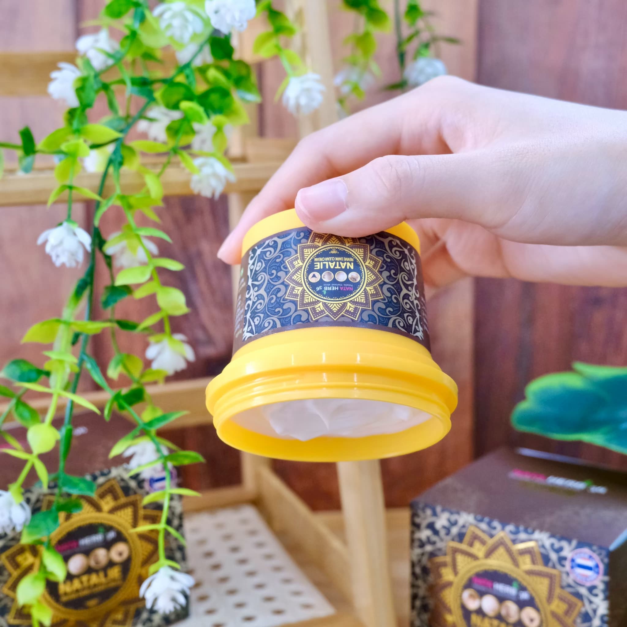Natalie Clear dark whitening and stretch mask cream - ภาพที่ 5